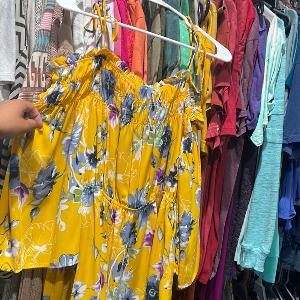 Off the shoulder top